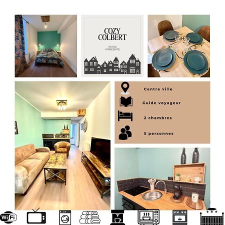 Hyper Centre Le Cozy Colbert Leilighet Troyes Eksteriør bilde